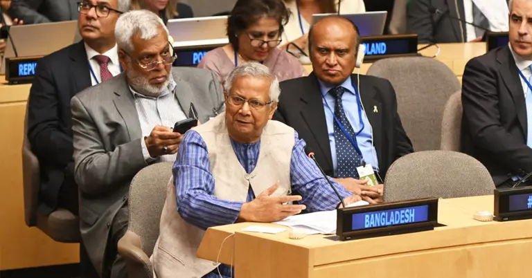 জাতিসংঘের সাধারণ পরিষদের সম্মেলনে প্রধান উপদেষ্টা